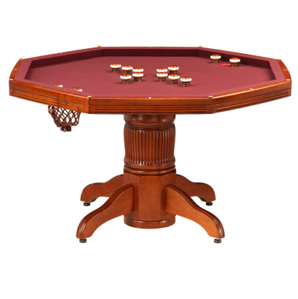 Corsica Poker Dining Table w/ Bumper Pool